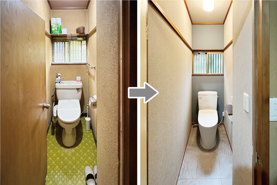 トイレ・内装のリフォーム